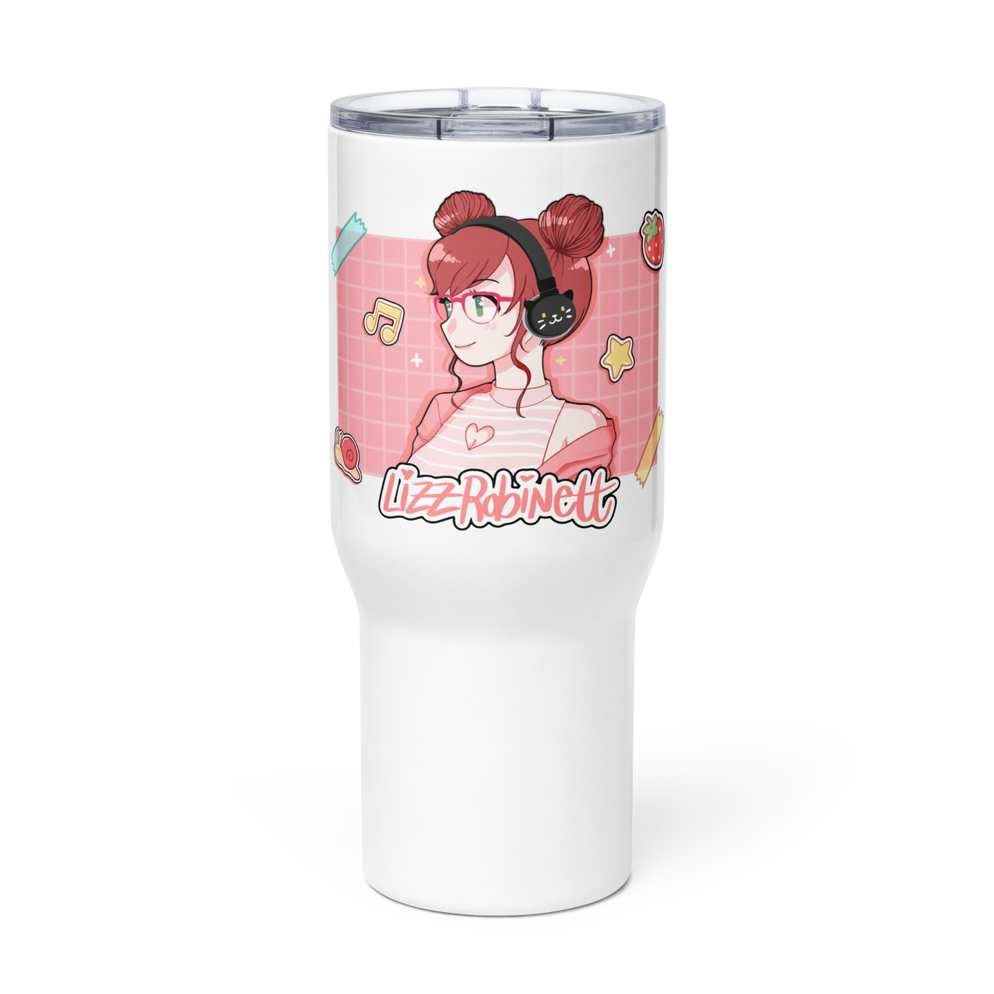 Strawberry Travel Mug