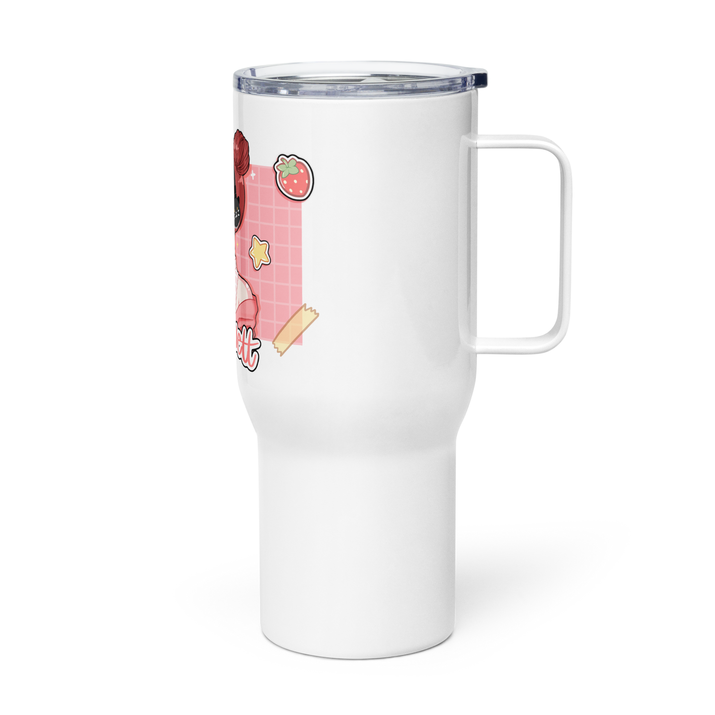 Strawberry Travel Mug